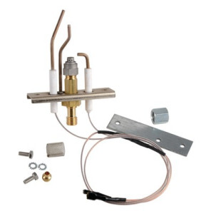Bruciatore pilota + rilevazione + massa- DE DIETRICH - 85025640