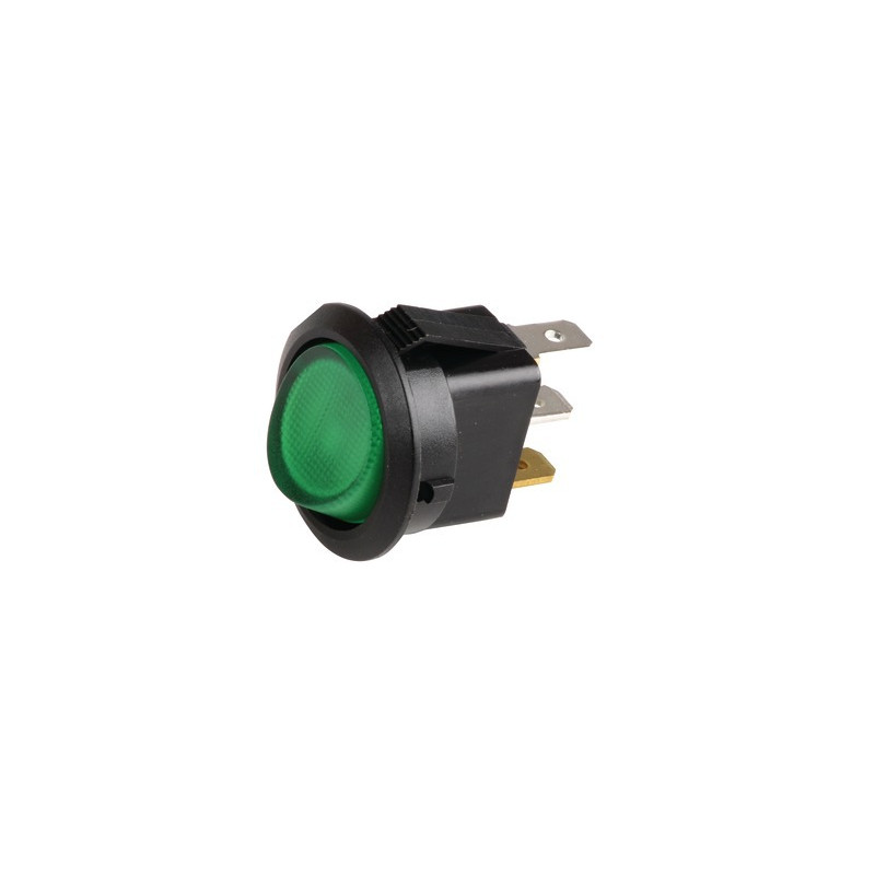 Interruttore unipolare Ø23 luminoso- GEMINOX - 87168249040