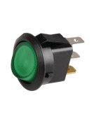 Interruttore unipolare Ø23 luminoso- GEMINOX - 87168249040