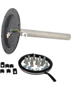 Flangia superiore + anodo(1x33x290) + guarnizione- DE DIETRICH CHAPPEE - 89555501