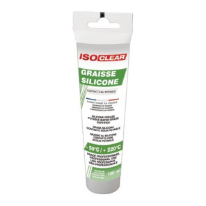 Grasso siliconico contatto resistente all'acqua (tubetto 100 ml)- ISOCLEAR - 901394