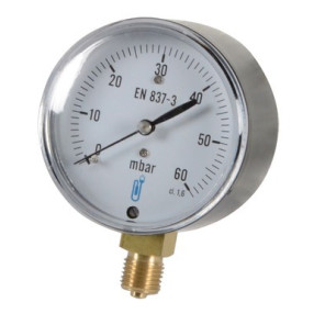 Manometro 0-60 mbar Ø 63mm- DIFF - 901470