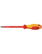 Cacciavite cruciforme POZIDRIV® elettricista- KNIPEX - 98 25 01