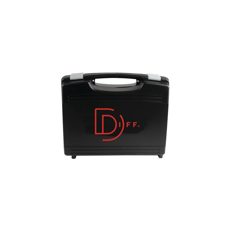 Valigetta nera con 2 spugne 247x177x76- DIFF - 901659