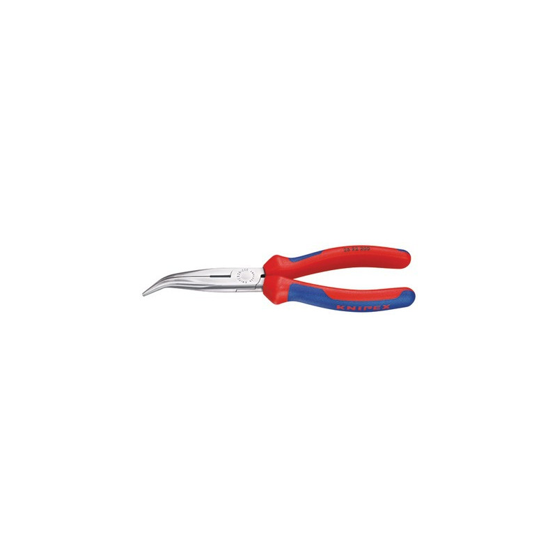 Pinza per meccanica con becchi mezzotondi - Becco di cicogna a 40°- KNIPEX - 26 22 200