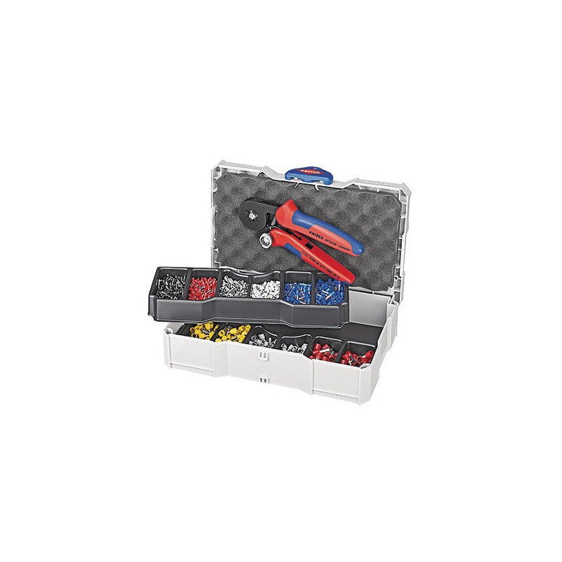 Set di morsetti per le estremità dei cavi- KNIPEX - 97 90 09