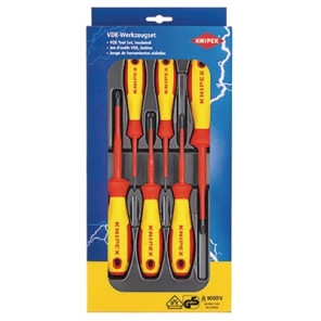 Assortimento di 6 giraviti- KNIPEX - 00 20 12 V01
