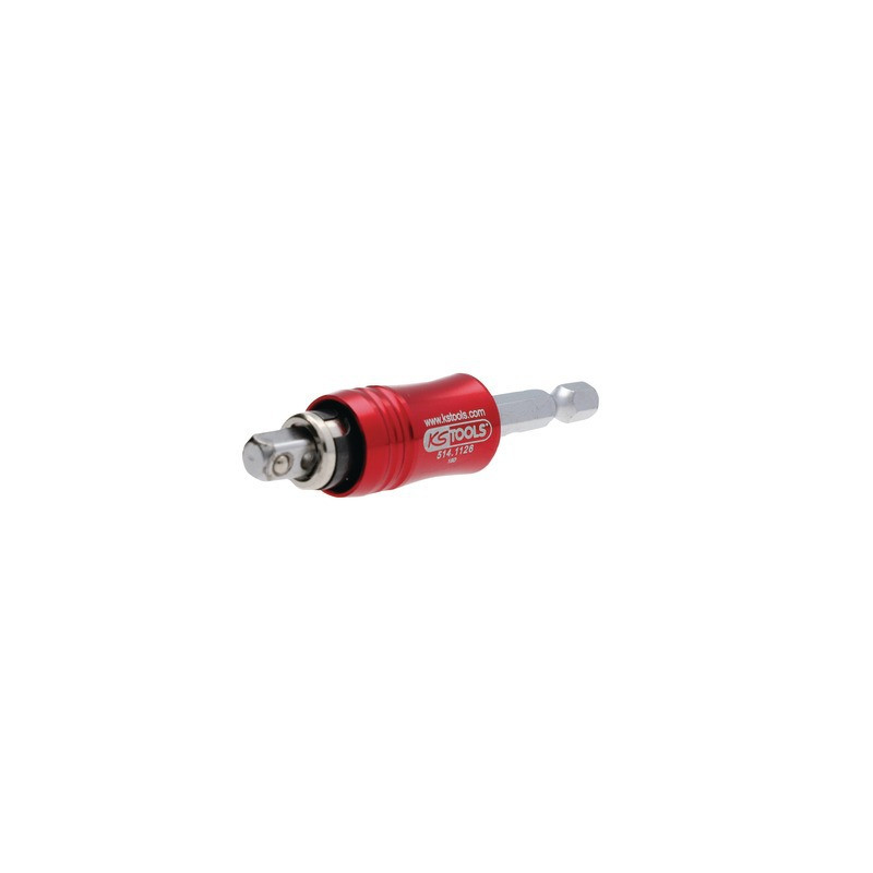Porte-embouts magnétique 2 en 1 à verrouillage, 1/4''- KS TOOLS - 514.1126