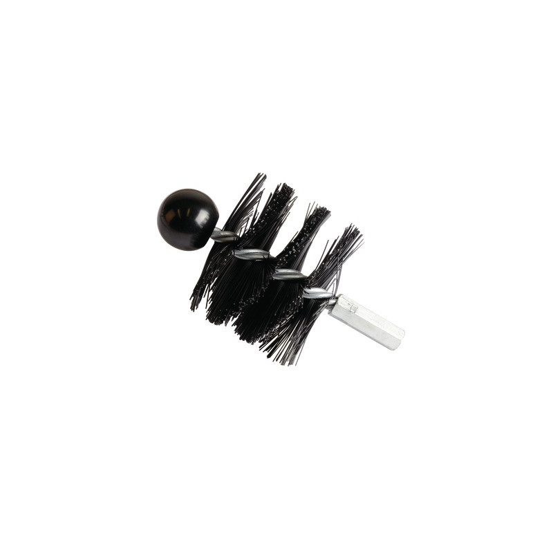 Écouvillon nylon haute température poêle à pellets Ø150mm- DIFF - 904187