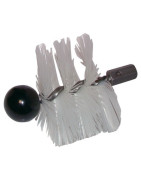Riccio nylon a sfera Ø 125mm- DIFF - 904248