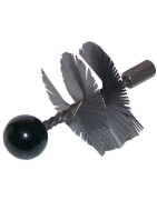 Riccio acciaio temprato a sfera d.100mm- DIFF - 904290