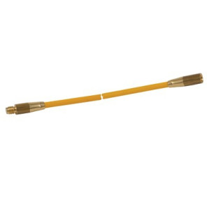 Asta fibra di vetro gialla Ø 9 mm lunghezza 1.5m- DIFF - 904327