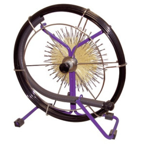Asta su avvolgitore 20 m con spazzola- DIFF - 904329