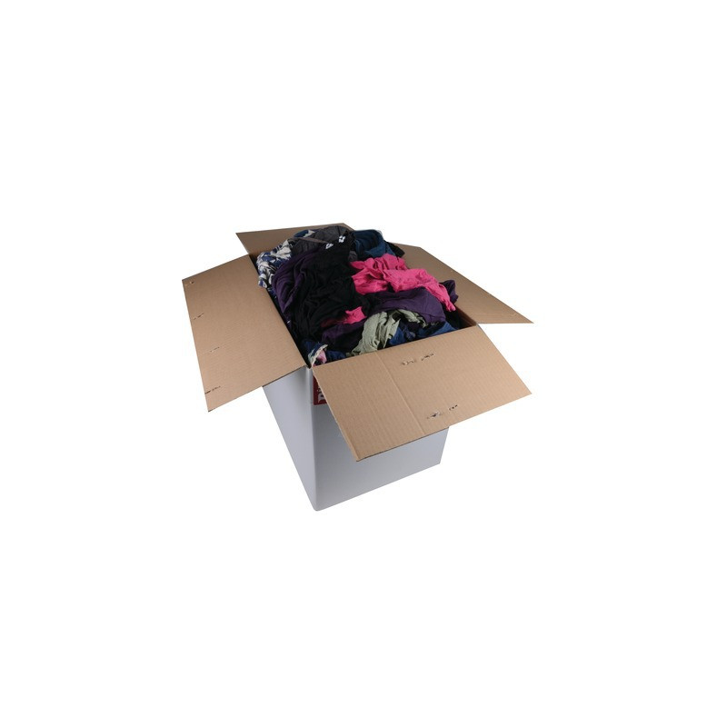 Strofinacci di diversi colori (scatola 10kg)- ISOCLEAR - 904629