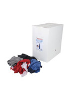 Strofinacci di diversi colori (scatola 10kg)- ISOCLEAR - 904629