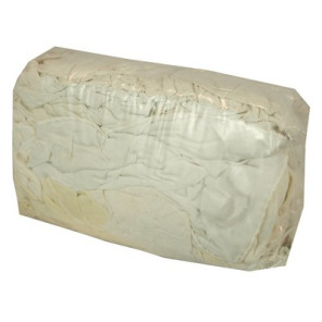 Pacco di strofinacci in cotone bianco 1 kg- ISOCLEAR - 904717