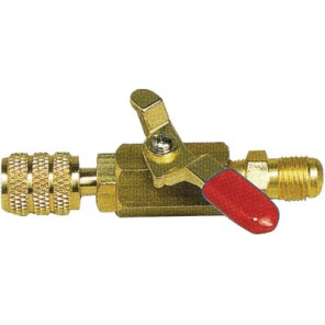 Valvola rossa M1/4" x F1/4"- GALAXAIR - SA-14M14F-R