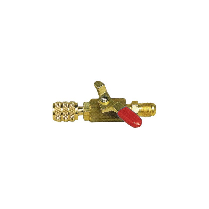 Valvola rossa M1/4" x F1/4"- GALAXAIR - SA-14M14F-R