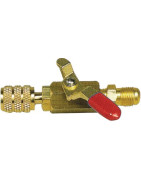 Valvola rossa M1/4" x F1/4"- GALAXAIR - SA-14M14F-R