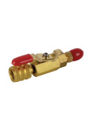 Valvola rossa M1/4" x F5/16"- GALAXAIR - SA-14M516F-R