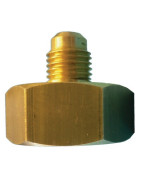Raccordo per bombola 21,7mm x M1/4'' FLARE - guarnizione- GALAXAIR - RB-2114/5  - (X5)
