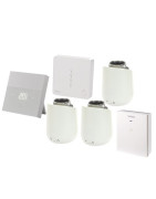 Pack Connected Home : Hub + thermostat sans fil + 3 têtes thermostatiques + récepteur- SIEMENS - PACK4