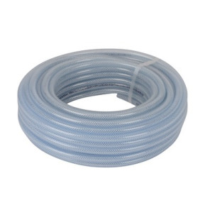 Tube transparent armé Ø intérieur 10mm (rouleau 25m)- DIFF - 905534