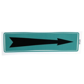 Freccia sfondo verde- DIFF - 907086  - (X10)