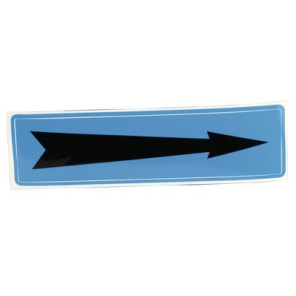 Freccia a sfondo blu- DIFF - 907089  - (X10)