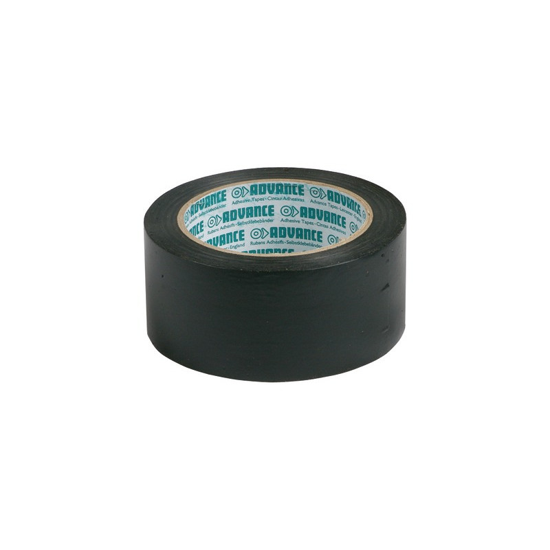Nastro adesivo in PVC nero- DIFF - 907105