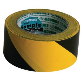 Nastro adesivo per delimitazioni giallo/nero- DIFF - 907123