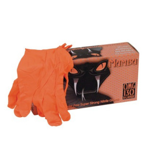 Guanti Black Mamba arancioni XL T9/10- BLACK MAMBA - BLACKMAMBA ORANGE TXL  - (X100)
