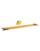 Kit pulizia canne fumarie con riccio rilsan- DIFF - 909911