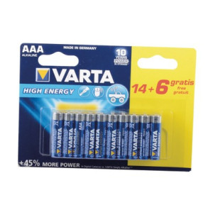 Pila VARTA LR03- DIFF - 920029  - (X20)