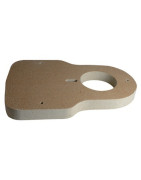 isolante porta posteriore- DE DIETRICH - 94250224