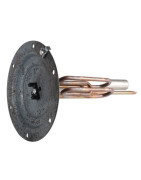 Resistenza blindata 1600W + flangia + anodo- DE DIETRICH CHAPPEE - 97863564