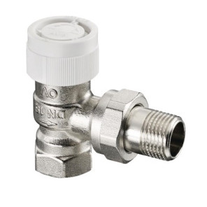 Corpo termostatico a preregolazione a gomito 3/8"- OVENTROP - 1183703
