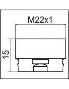 Adattatore per aeratore CLINIC SNAP M22x1- NEOPERL - 1437190