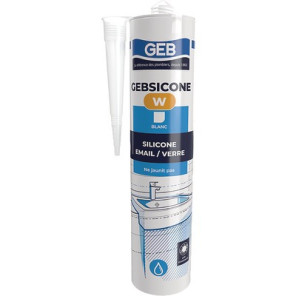 Silicone sanitario bianco- GEB - 893150