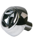 Manopola 22/33a cromata- SIAMP - 34335007 Manopola 22/33a cromata- SIAMP - 34335007