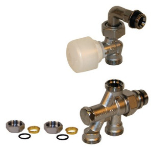 Valvola 4 vie R436/1TG 1/2" x 16- GIACOMINI - R436IX043