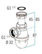 Sifone- NICOLL - 0201001