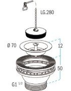 Rubinetteria scarico- NICOLL - 0204014
