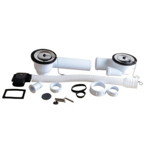 Bonde et vidage plastique Ø70- NICOLL - 0204310