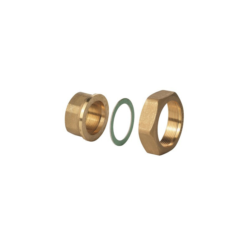 Kit di 3 raccordi DN 25 ottone (acs)- SIEMENS - ALG253B  - (X3)