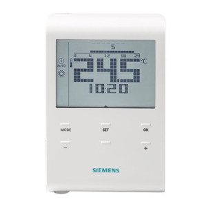 Termostato ambiente programmabile a pile- SIEMENS - RDE100.1