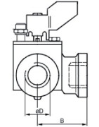 Valvole a settore 3 vie PN10 con raccordi filettati- SIEMENS - VBI31.25