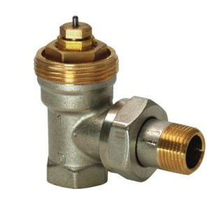 Valvola radiatore a squadra PN10 DN15 1/2''- SIEMENS - VEN215