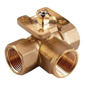 Valvola a sfera 3 vie F1"1/2 Kvs 25- JOHNSON CONTROLS - VG1805ER