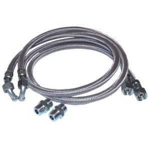 Flessibile gasolio a curva 1000mm con 2 raccordi- DIFF - 602161
